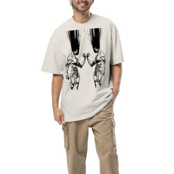 Rage Oversized faded t-shirt